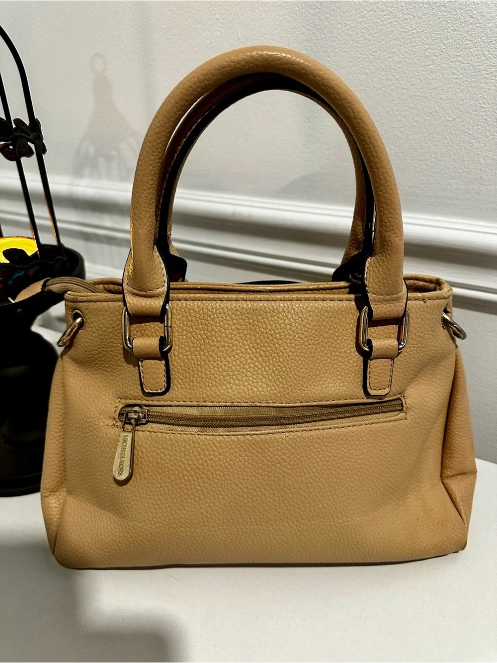 Michael Kors structured pebbled